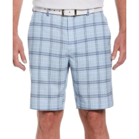 PGA Tour Shorts Pga Tour Mens Plaid Golf Shorts Comfort Waist - Main Image